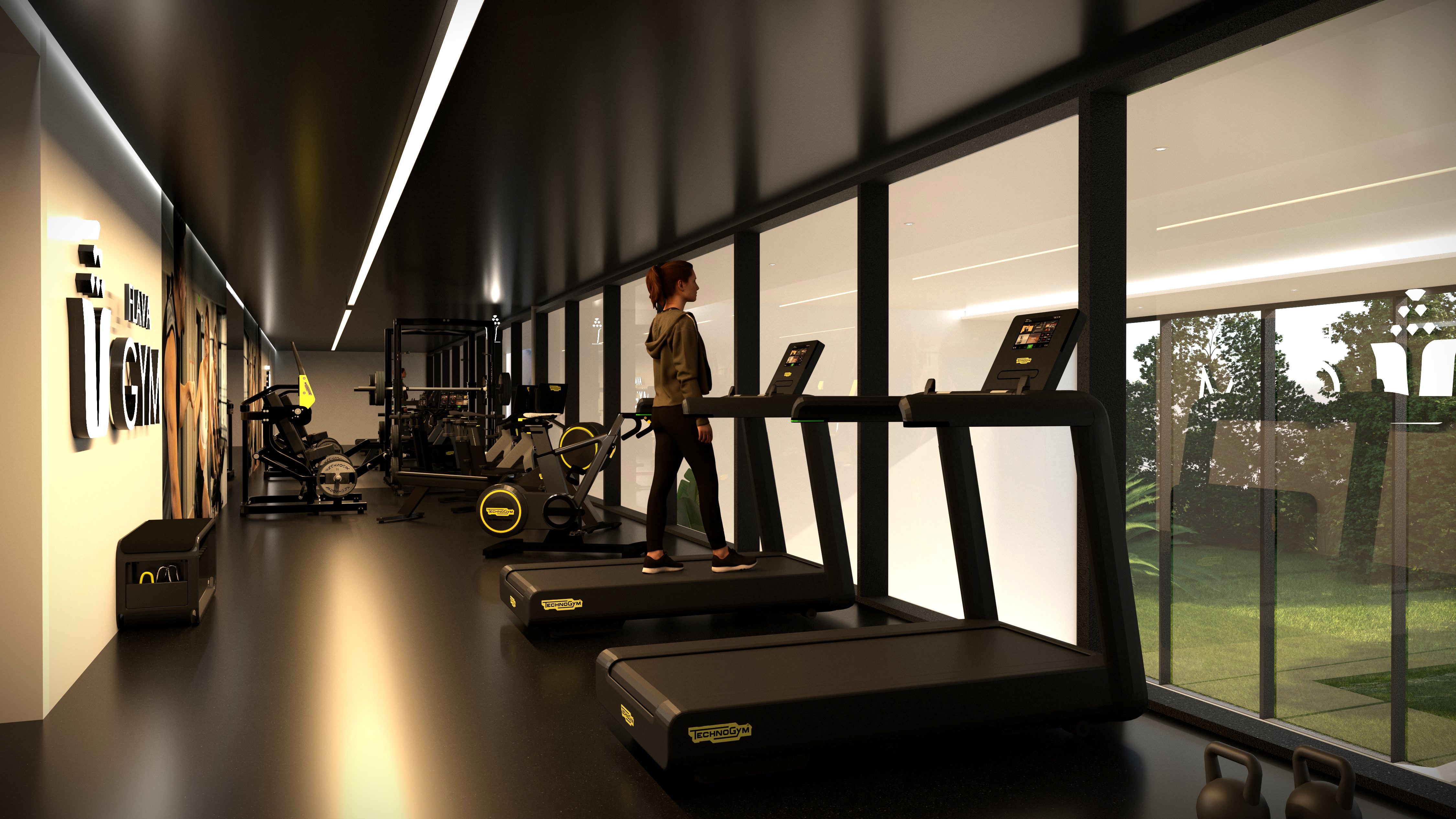 قاعة الرياضة في FLAVA